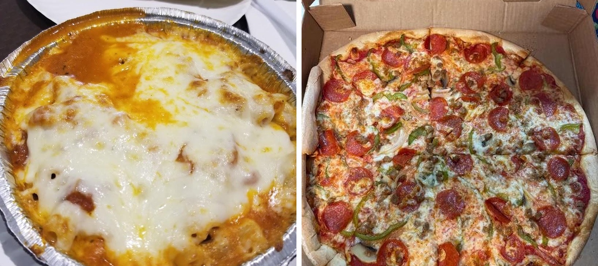 Corrado's Pizza Menu